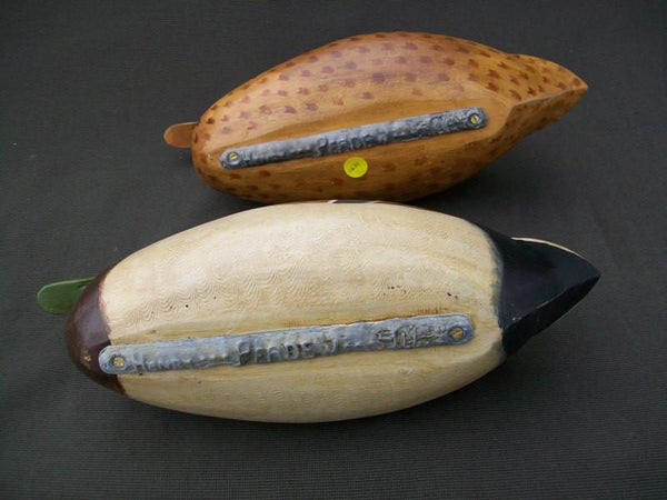Pair Perdew Style Mallards by Bud Hinck