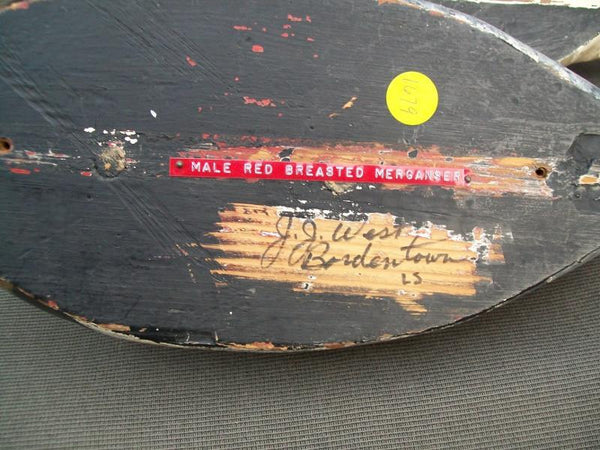 J.J. West Working Red Breasted Mergansers Pair