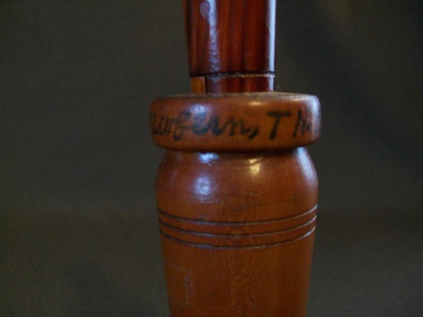 Earl Dennison Duck Call in box with paperwork