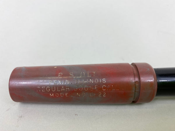 Rare Colored P.S. Olt Regular Goose Call, Model No. L-22 (#AA41)