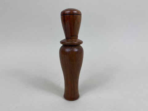 Tom Pierce Wooden Duck Call, Metal Reed (#AA51)