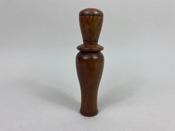 Tom Pierce Wooden Duck Call, Metal Reed (#AA51)