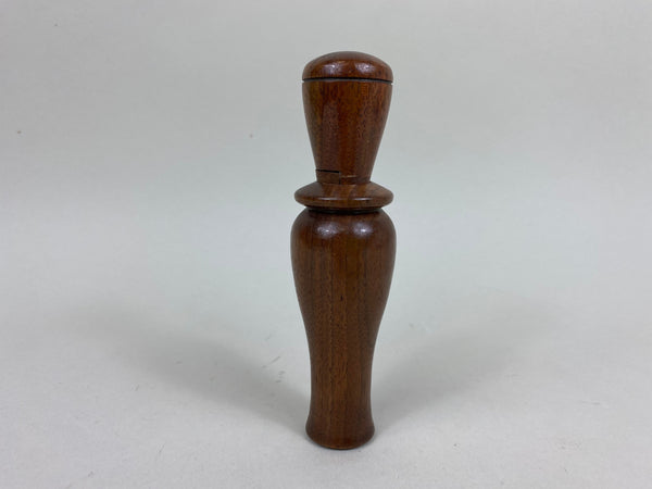 Tom Pierce Wooden Duck Call, Metal Reed (#AA51)