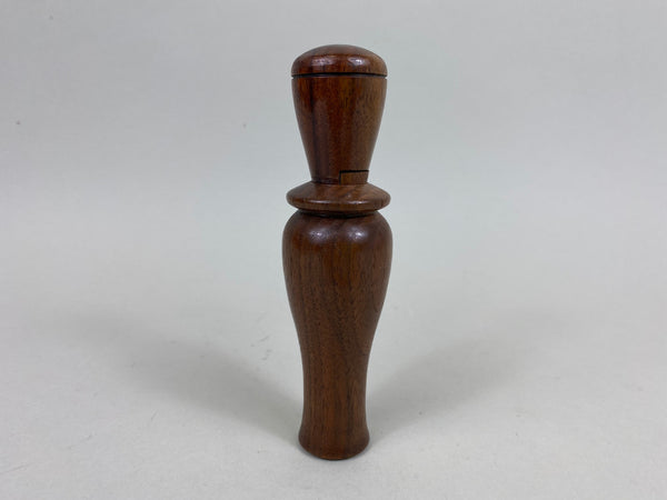 Tom Pierce Wooden Duck Call, Metal Reed (#AA51)