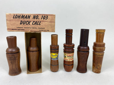 Lot of 6 Duck Calls (#A52)