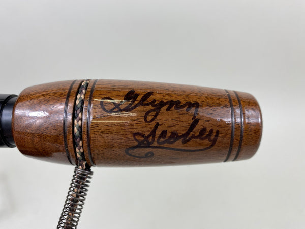 Glynn Scobey Goose Call, Flying Canada Goose on Barrel (#B7)