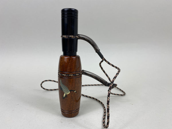 Glynn Scobey Goose Call, Flying Canada Goose on Barrel (#B7)