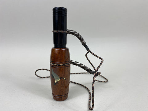 Glynn Scobey Goose Call, Flying Canada Goose on Barrel (#B7)