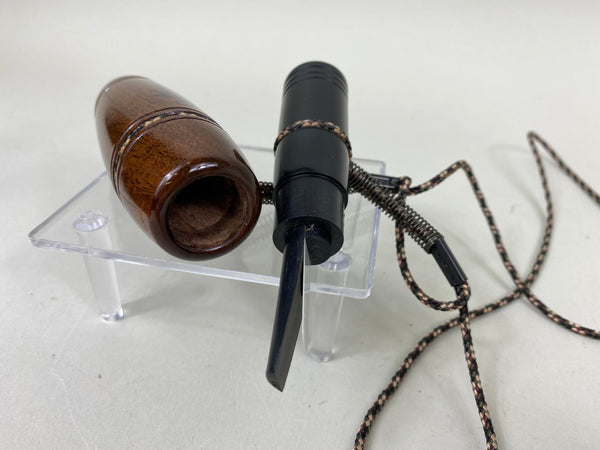 Glynn Scobey Goose Call, Flying Canada Goose on Barrel (#B7)
