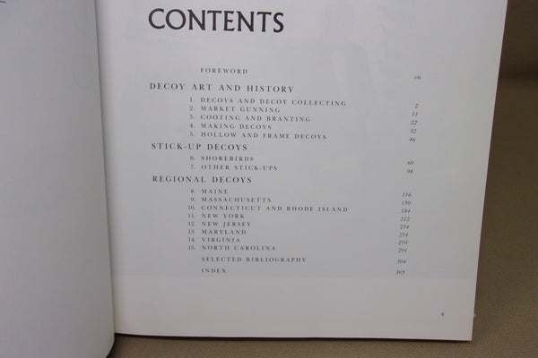 2 Books - Decoys of the Atlantic Flyway and The Bird Decoy