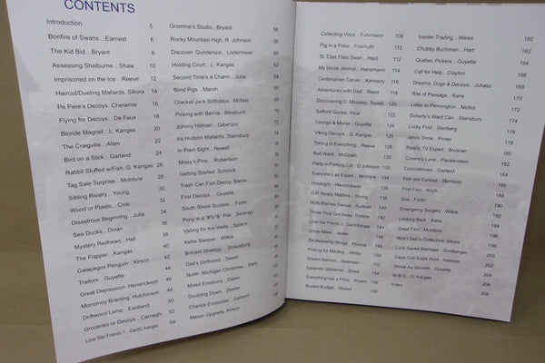 Bonfire of Swans and 100 Other Decoy Related Memories