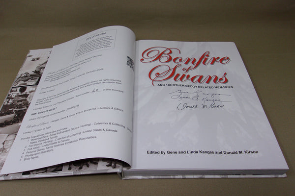 Bonfire of Swans and 100 Other Decoy Related Memories