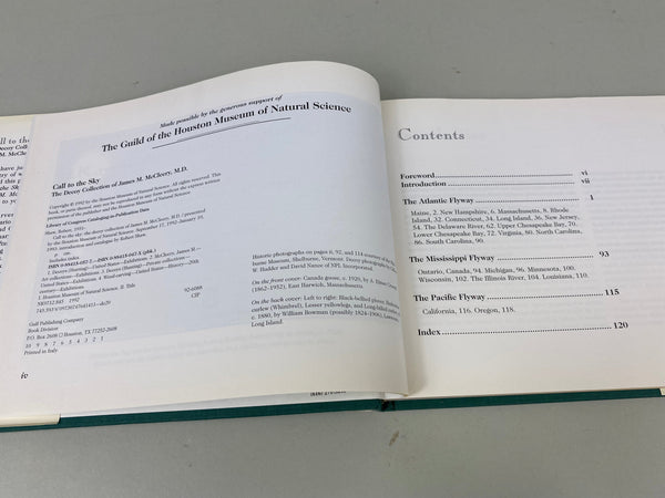 Call to the Sky, The Decoy Collection of James M. McCleery, MD