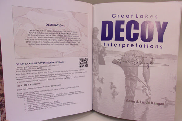 Great Lakes Decoy Interpretations, by Gene & Linda Kangas