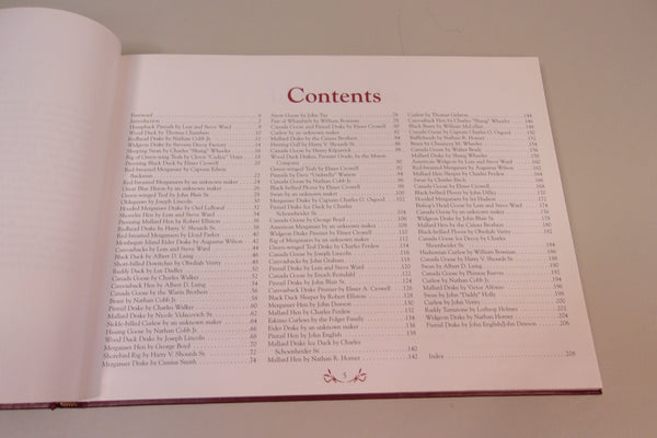 Two Books- The Great Book of Wildfowl Decoys, and Decoys North America's One Hundred Greatest