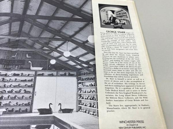 Decoys of the Atlantic Flyway by George Ross Starr, Jr., M.D.