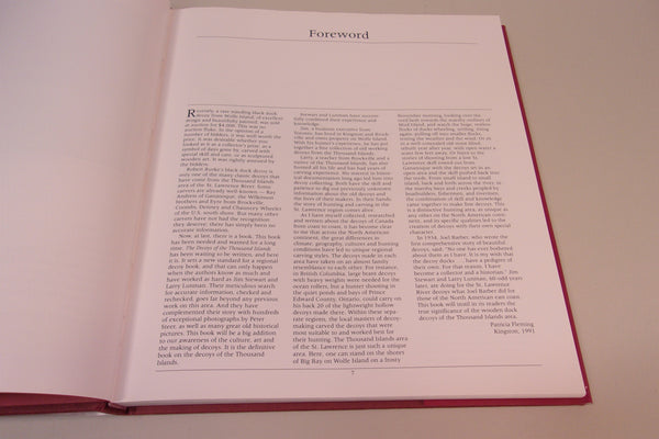 Decoys of the Thousand Islands, Stewart & Lunman