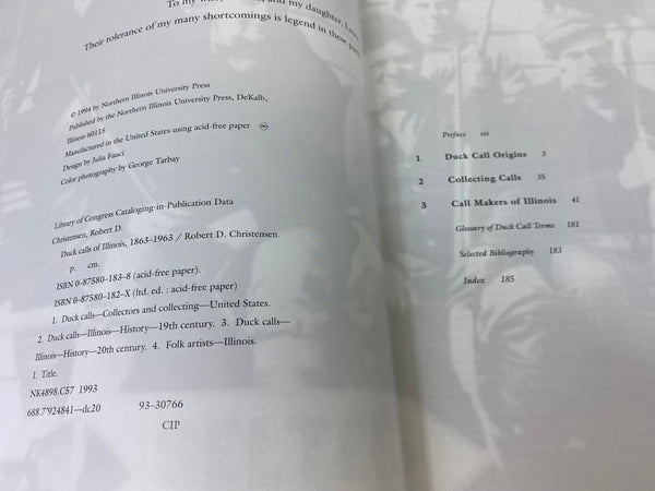 Duck Calls of Illinois, by Robert D. Christensen