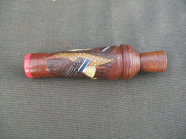 Bud Hinck Carved Mallards Duck Call