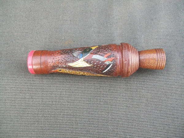Bud Hinck Carved Mallards Duck Call