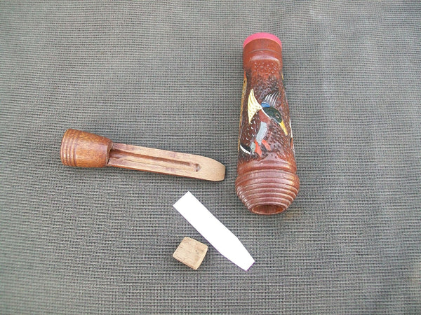 Bud Hinck Carved Mallards Duck Call