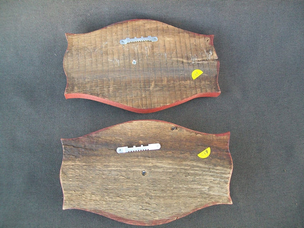 Carved Pintail Head Wall Plaques