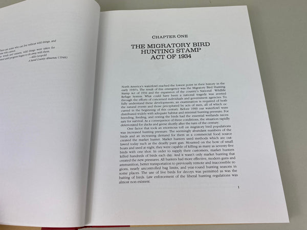 The Federal Duck Stamps, Complete Guide Book, and 1984 Stamp of the Year- Ross Goose