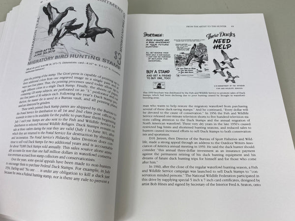 The Federal Duck Stamps, Complete Guide Book, and 1984 Stamp of the Year- Ross Goose