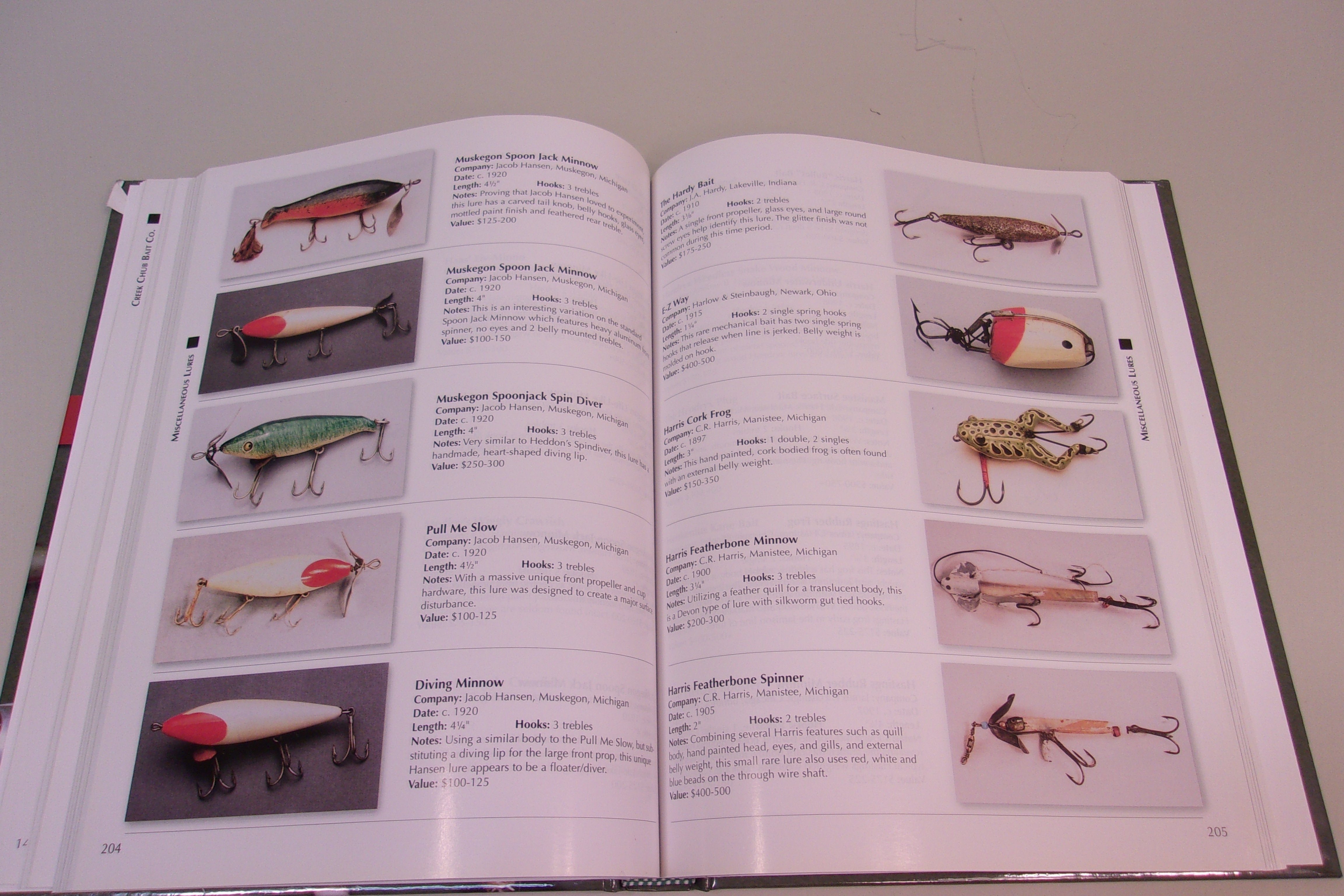 dudley murphy fishing lures Fishing Lure Collectibles by Dudley Murphy & Rick Edmisten