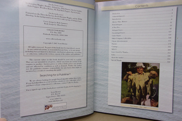 The Fred Arbogast Story, A Fishing Lure Collector's Guide, by Scott Heston