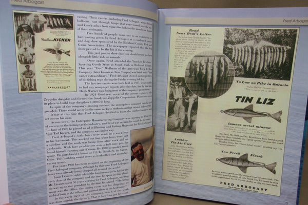 The Fred Arbogast Story, A Fishing Lure Collector's Guide, by Scott Heston