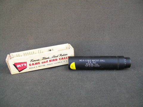 No. K-11 Big Water Call / Rare PS Olt, Original Box and Paperwork