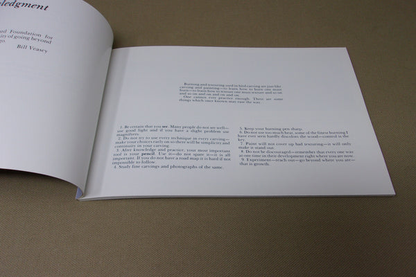 4 Books- Burning & Texturing Methods, Wild Fowl Decoys, Duck Book 1&2, & Waterfowl Reference Guide