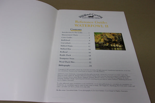 4 Books- Burning & Texturing Methods, Wild Fowl Decoys, Duck Book 1&2, & Waterfowl Reference Guide