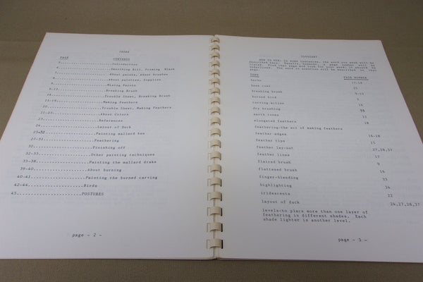 4 Books- Burning & Texturing Methods, Wild Fowl Decoys, Duck Book 1&2, & Waterfowl Reference Guide