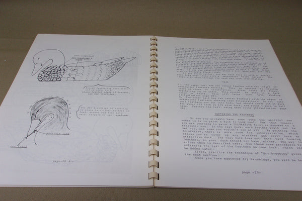 4 Books- Burning & Texturing Methods, Wild Fowl Decoys, Duck Book 1&2, & Waterfowl Reference Guide