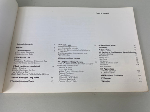 Lot of 2 Books- Gunners Paradise, and The Art of the Decoy: American Bird Carvings