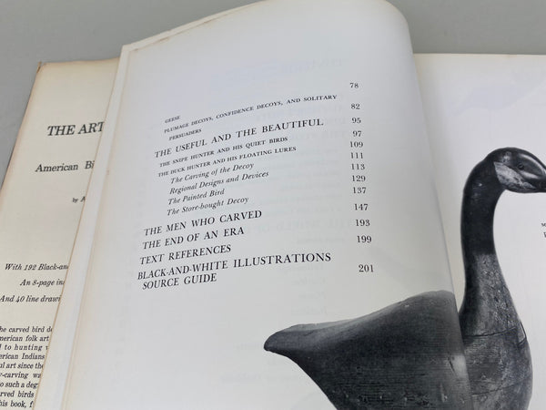 Lot of 2 Books- Gunners Paradise, and The Art of the Decoy: American Bird Carvings