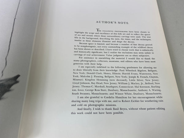 Lot of 2 Books- Gunners Paradise, and The Art of the Decoy: American Bird Carvings