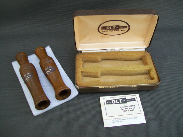 PS Olt Goose & Duck Call in Original Presentation Case (#H54)