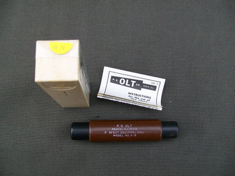 P. S. Olt Perfect Squirrel Call Model No. S-8  (H71)