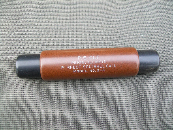 P. S. Olt Perfect Squirrel Call Model No. S-8  (H71)