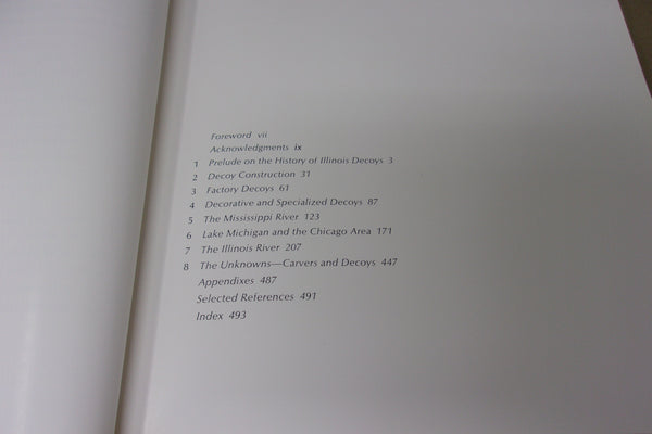 Decoys and Decoy Carvers of Illinois  (Illinois River Book)