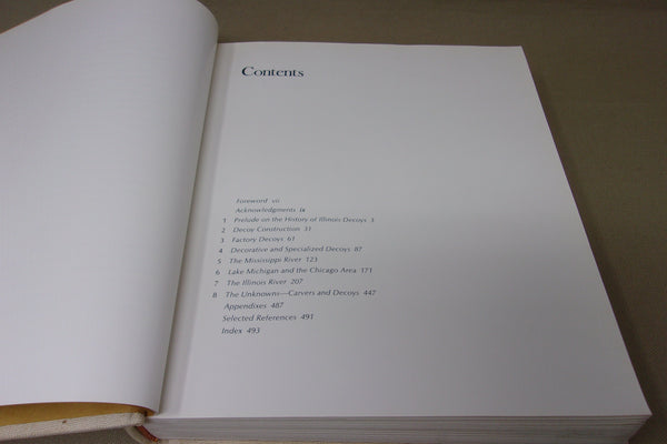 Decoys and Decoy Carvers of Illinois, Hard Cover