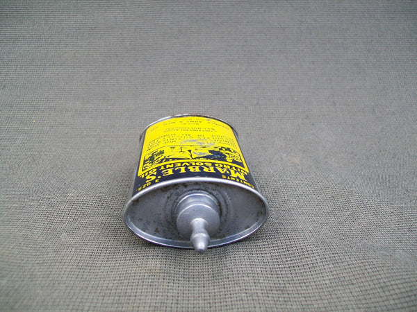 Vintage Marble's Nitro Solvent Oil Can with metal screw on cap