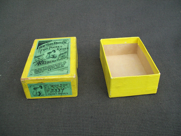 Hammer Brand Pocket Knives, New York Knife Co., empty box (#K21)