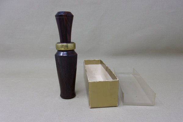 Jack Wilson Checkered Duck Call in Box with Receipt (#K64)