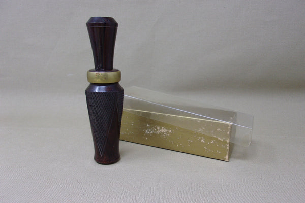 Jack Wilson Checkered Duck Call in Box with Receipt (#K64)