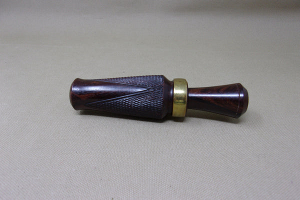 Jack Wilson Checkered Duck Call in Box with Receipt (#K64)