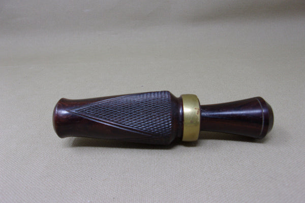 Jack Wilson Checkered Duck Call in Box with Receipt (#K64)